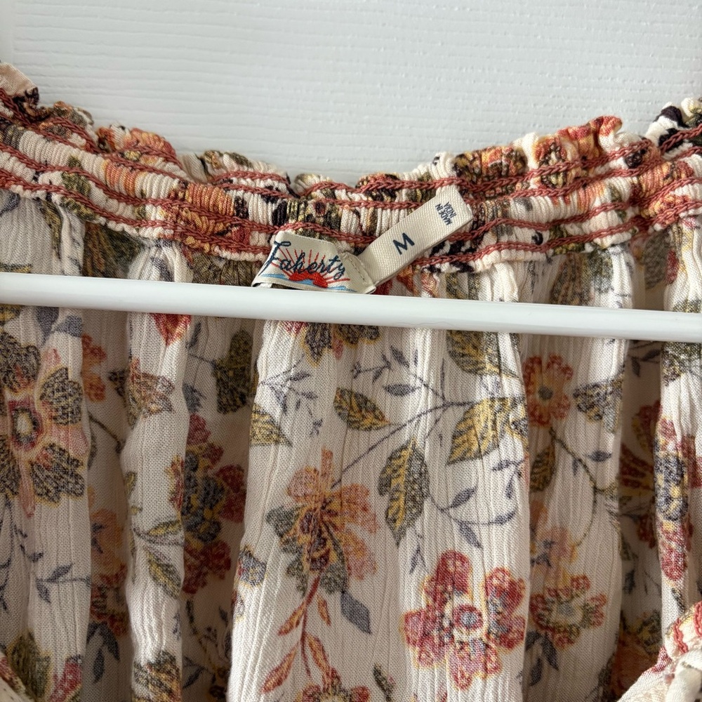 Faherty Floral Top - Picture 8 of 9